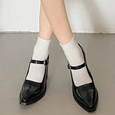 Spitz Sexy Frauen Mary Janes Schuhe Super High Heels Herbst Mode Neue Pumps Schuhe 2024 Elegante Designer Weibliche Zapatos